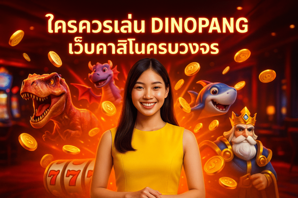 ใครควรเล่น DINOPANG เว็บคาสิโนครบวงจร