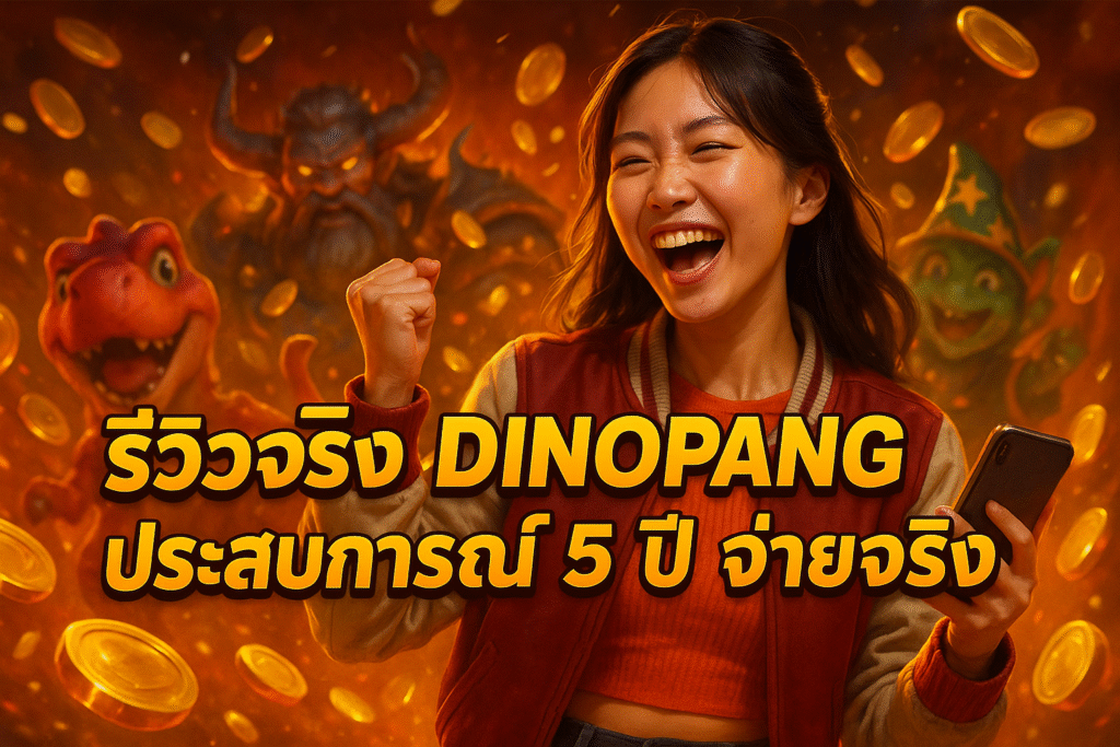 รีวิวจริง DINOPANG ประสบการณ์ 5 ปี จ่ายจริง