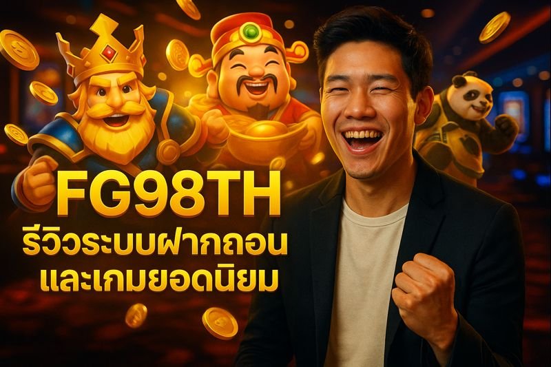 FG98TH รีวิวระบบฝากถอนและเกมยอดนิยม